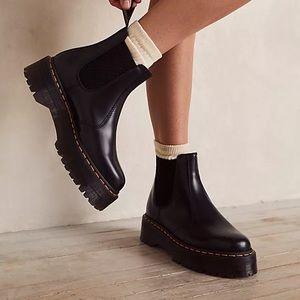 Dr. Martins platform Chelsea boot